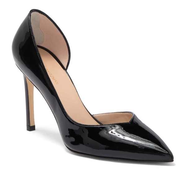 NEW💕STUART WEITZMAN Avenue d'Orsay Pointed Toe Pump Size 9 - Picture 3 of 15